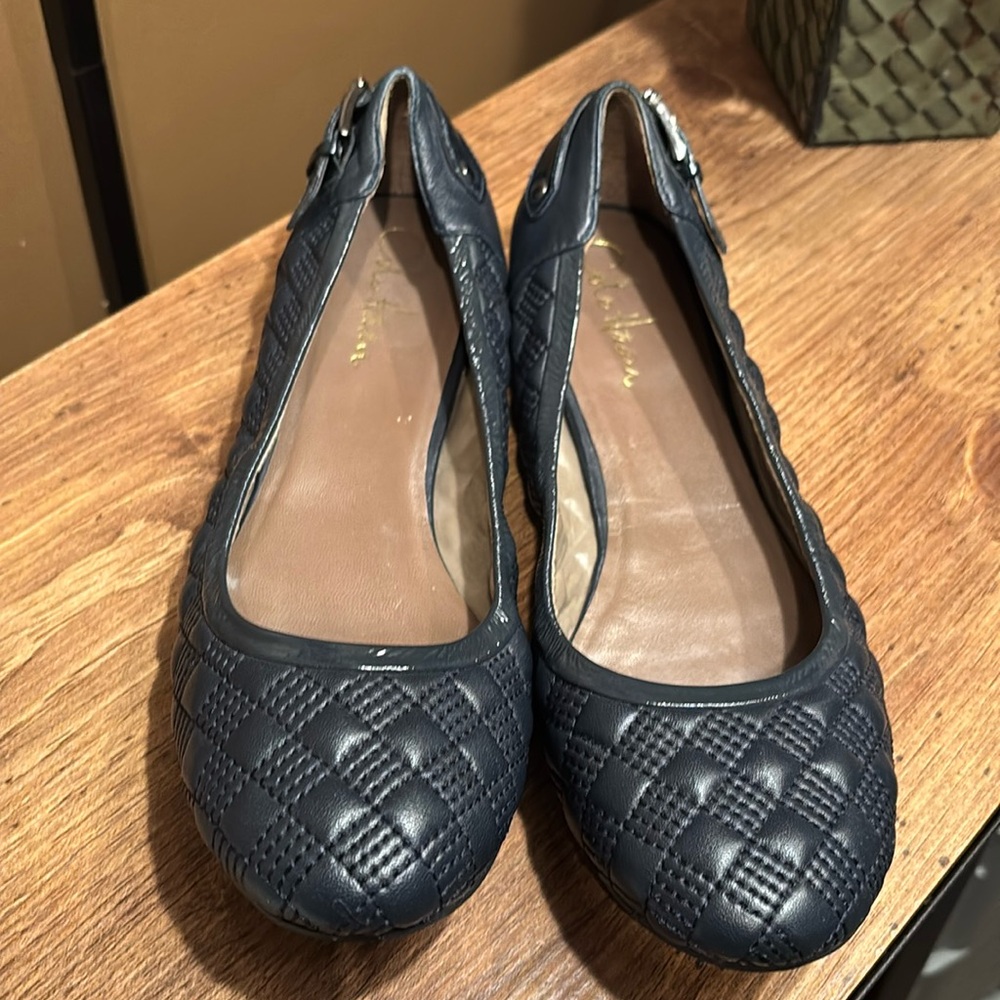 COLE HAAN Air Eliza Quilted Ballet Flats 8